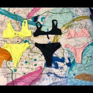 3-For-1 Brazilian Bikinis •NEVER WORN•